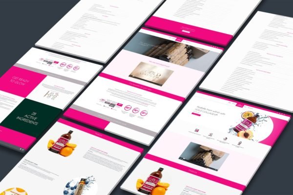 Gold Collagen - eCommerce Website 9