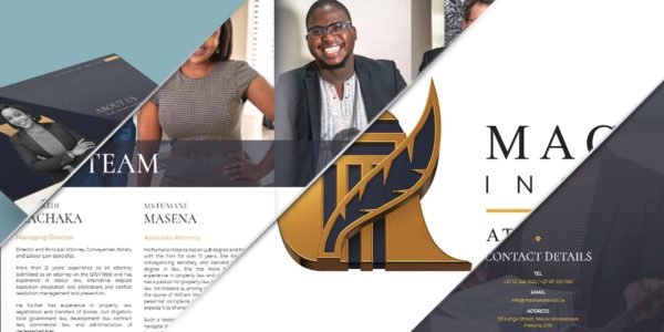 Machaka Law - Website, Profile, 3D Logo and Photography 1
