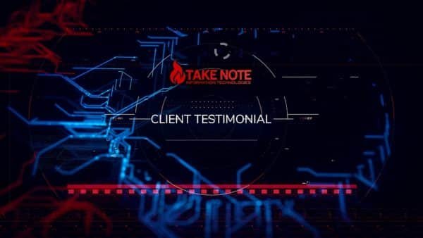Take Note IT - Testimonial Video 3
