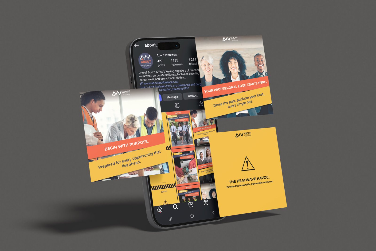 about workwear social media mockup 4