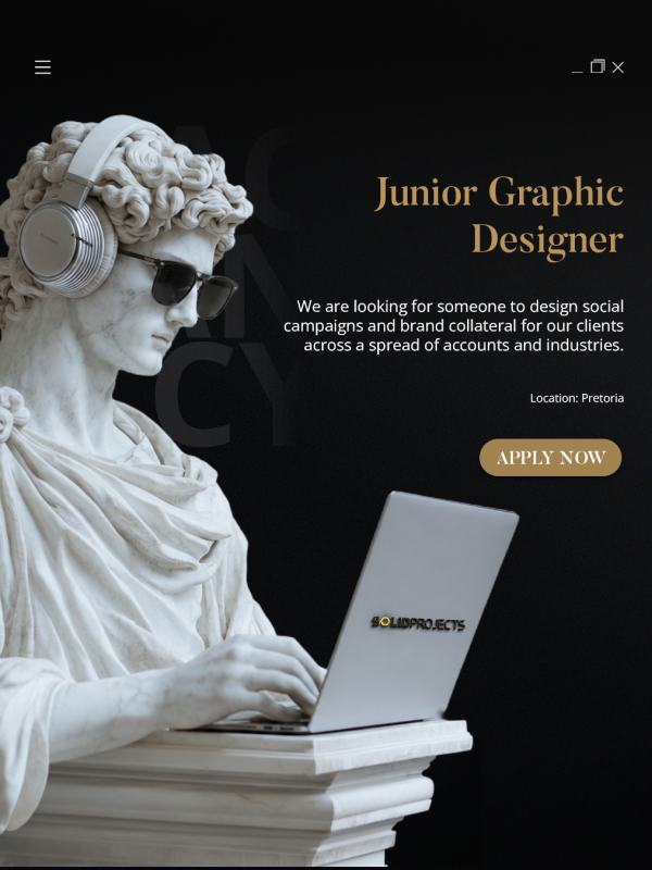 Vacancy Post - Junior Graphic Designer